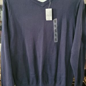 The Children's Place Deep Blue V-Neck Sweater